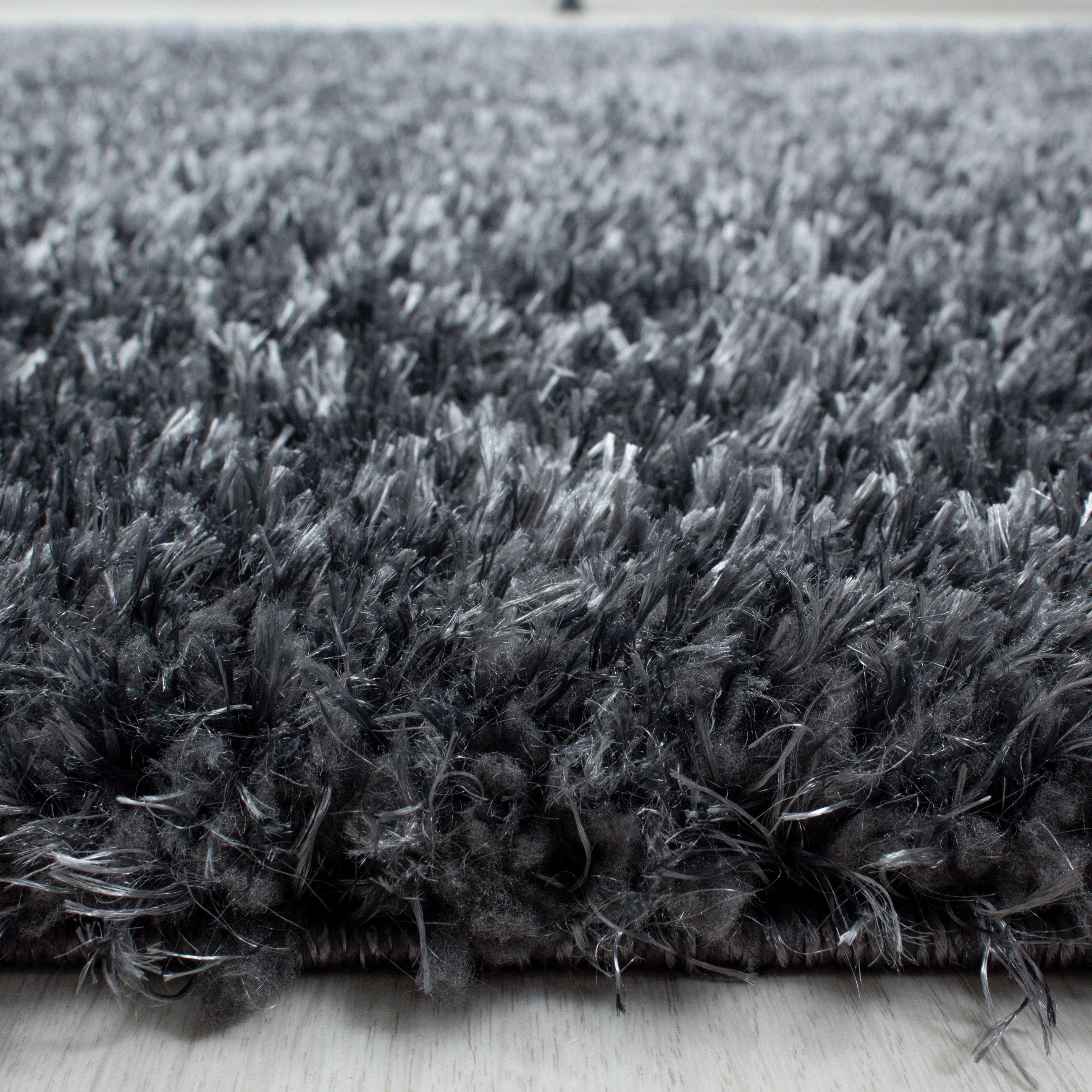 HOCHFLORTEPPICH Grau - Grau, Basics, Textil (80cm) - Novel