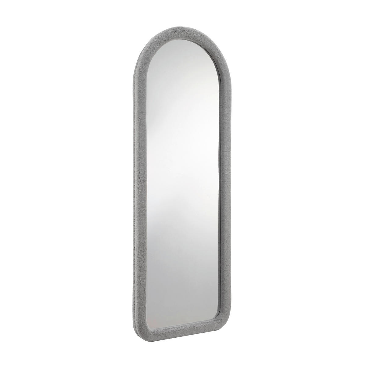 STANDSPIEGEL 60/160/3 cm  - Hellgrau, Design, Glas/Holzwerkstoff (60/160/3cm) - Livetastic