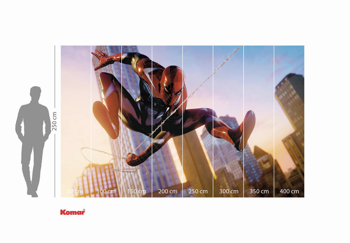 FOTOTAPETE - Naturfarben, Design, Textil (400/250cm) - Marvel