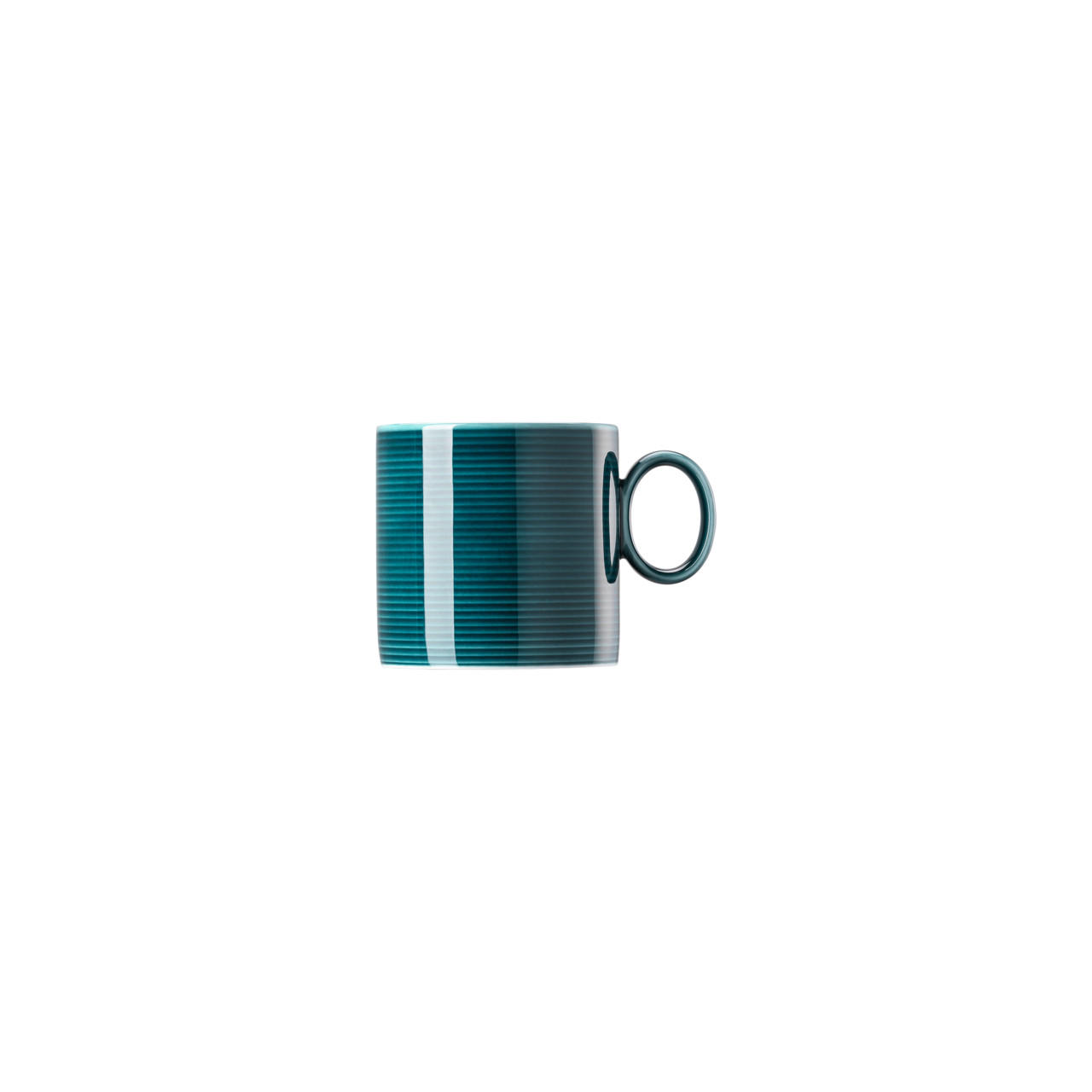 KAFFEEBECHER Loft Colour    - Dunkelblau, Basics, Keramik (11,7/8,4/8,3cm) - Thomas