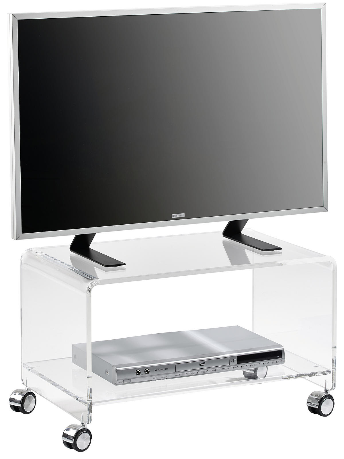 TV-ELEMENT - Klar, Design, Kunststoff (63/38/38cm)