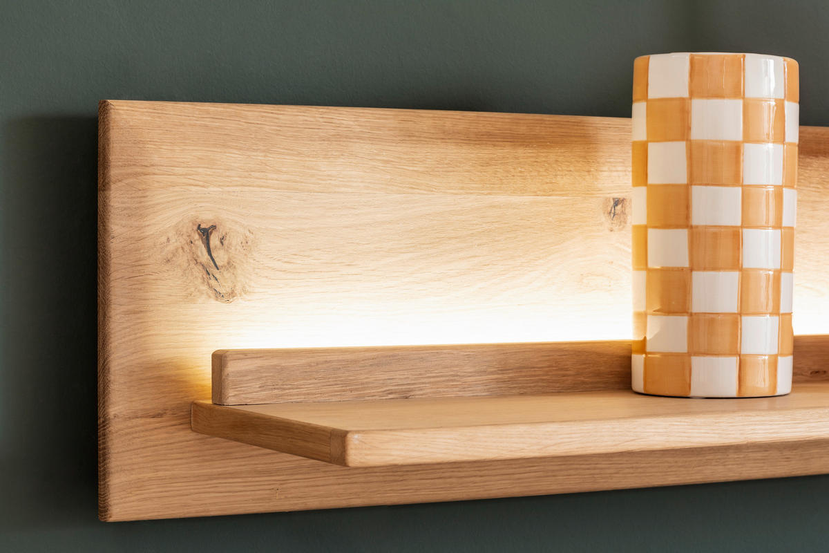 WANDBOARD  150/24/24 cm  - Eichefarben, Konventionell, Holz/Holzwerkstoff (150/24/24cm) - Cantus