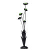 DEKOR VIRÁG - fekete/zöld, Basics, Üveg/fém (46/164/36cm) - Ambia Home