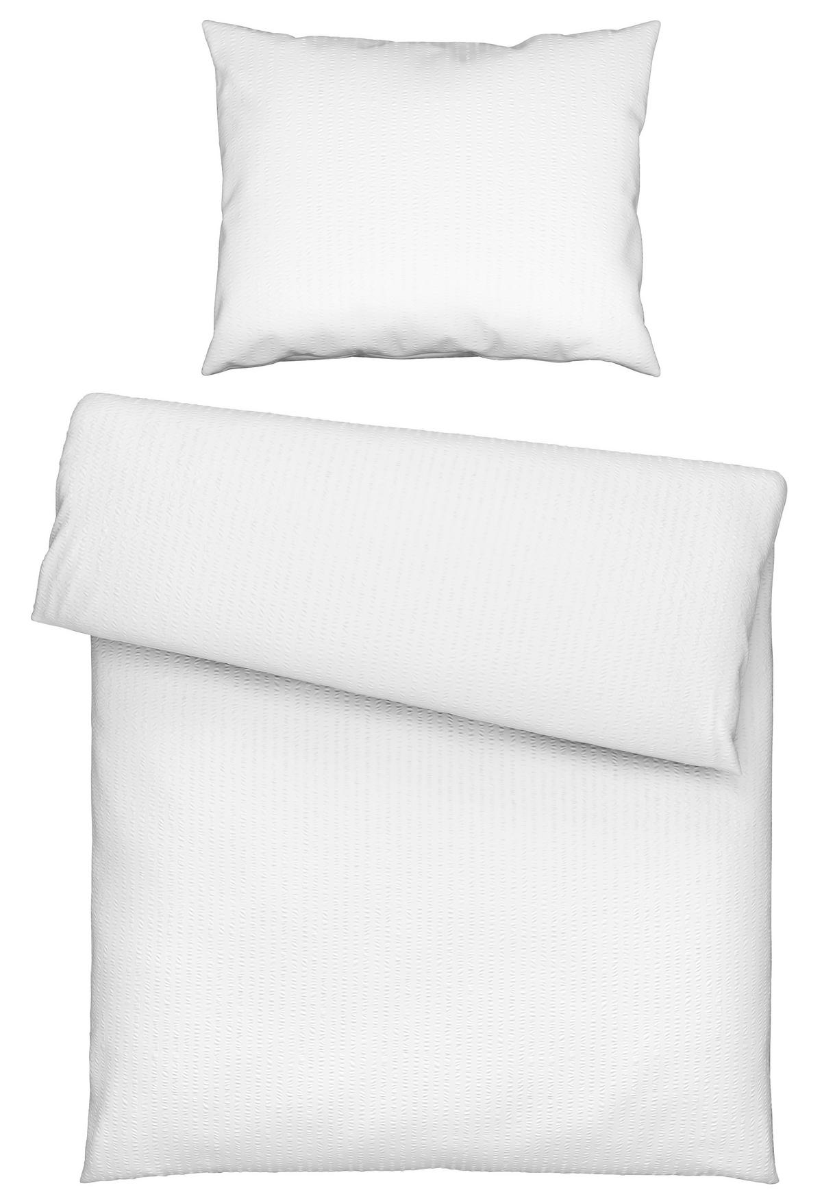 PREVLEKA ZA ODEJO  KARLA  140/200 cm       - bela, Konvencionalno, tekstil (140/200cm) - Boxxx