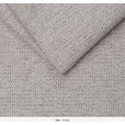 BOXSPRINGBETT 140/200 cm,  in Hellgrau, gepolstertes Kopfteil, Bettkasten, Topper, Matratzen, H2 + H3 = mittel + fest  - Hellgrau/Schwarz, KONVENTIONELL, Kunststoff/Textil (140/200cm) - Esposa