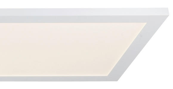 LED-DECKENLEUCHTE - Opal/Weiß, Design, Kunststoff/Metall (120/30/5,3cm) - Novel