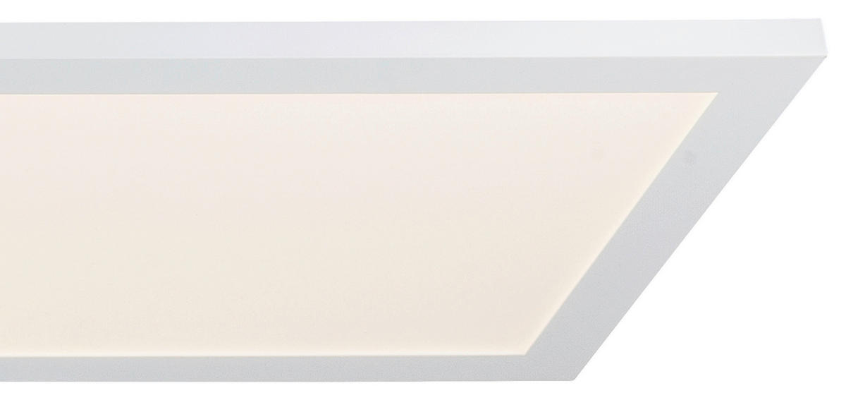 LED-DECKENLEUCHTE 40 W    120/30/5,3 cm  - Weiss/Opal, Design, Kunststoff/Metall (120/30/5,3cm) - Novel