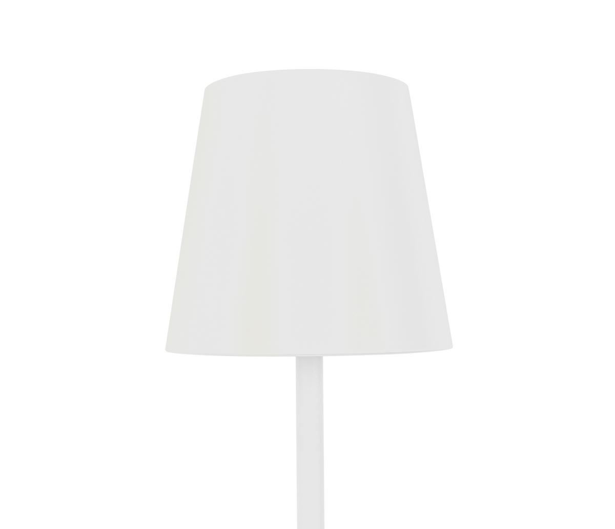 PODNA PUNJIVA SVJETILJKA Lauderdale  - bijela, Design, metal/plastika (22/130cm) - Novel