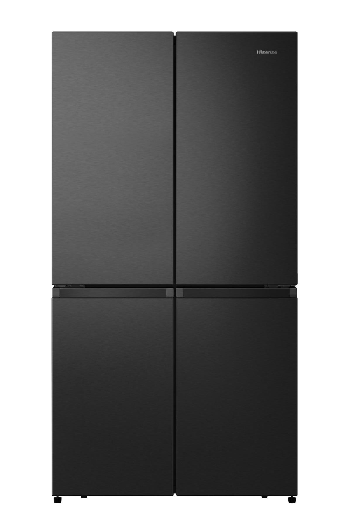 MULTI-DOOR 91,2/178,5/72,5 cm RQ758N4SAFE  - Schwarz, MODERN, Metall (91,2/178,5/72,5cm) - Hisense