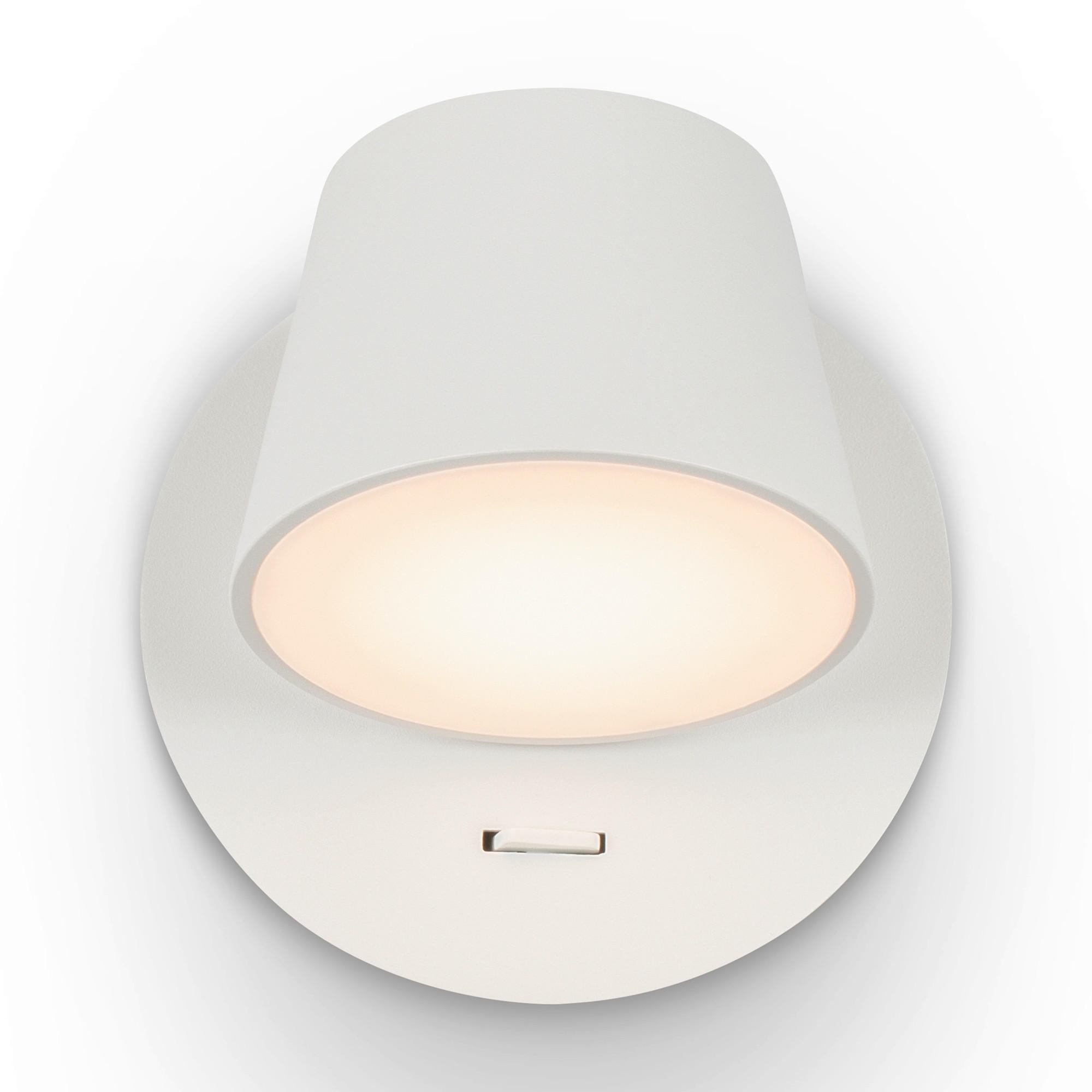VÄGGLAMPA Modern   - vit, Trend, metall/plast (12/12/12cm) - MAYTONI