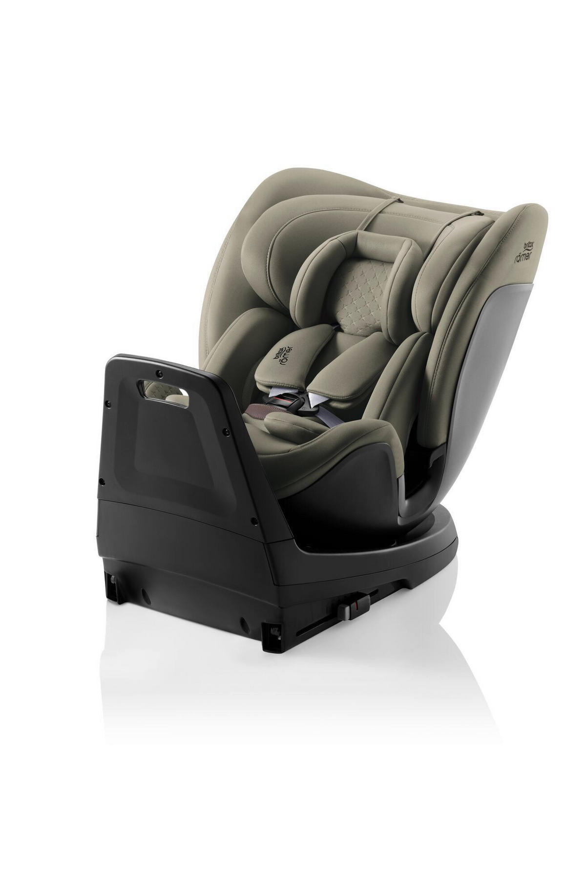 REBOARDER-KINDERSITZ SWIVEL-GROW MAX AIR  - Olivgrün, Basics, Kunststoff/Textil (44/57/56cm) - Britax Römer