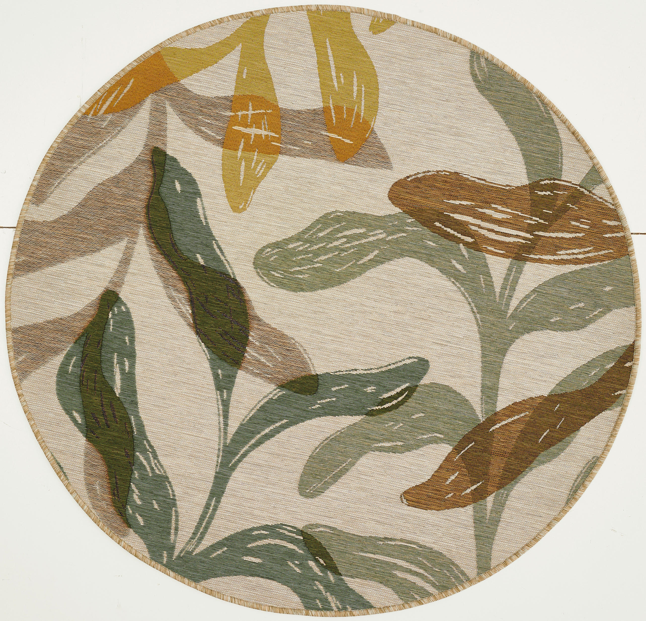 OUTDOORTEPPICH 123 cm Niwa Multicolor  - Multicolor, Trend, Textil (123cm) - Ambia Garden