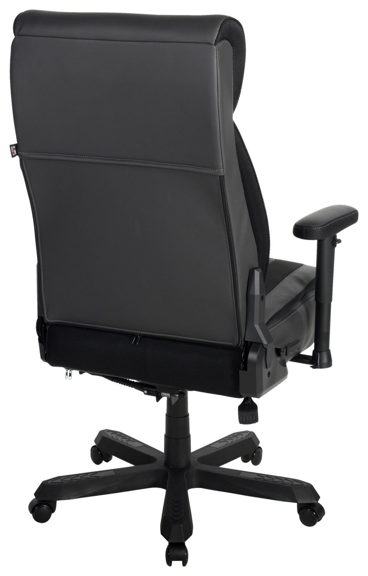 GAMINGSTUHL Anthrazit, Schwarz Textil   - Anthrazit/Schwarz, Design, Kunststoff/Textil (72/128-138/72cm) - Novel