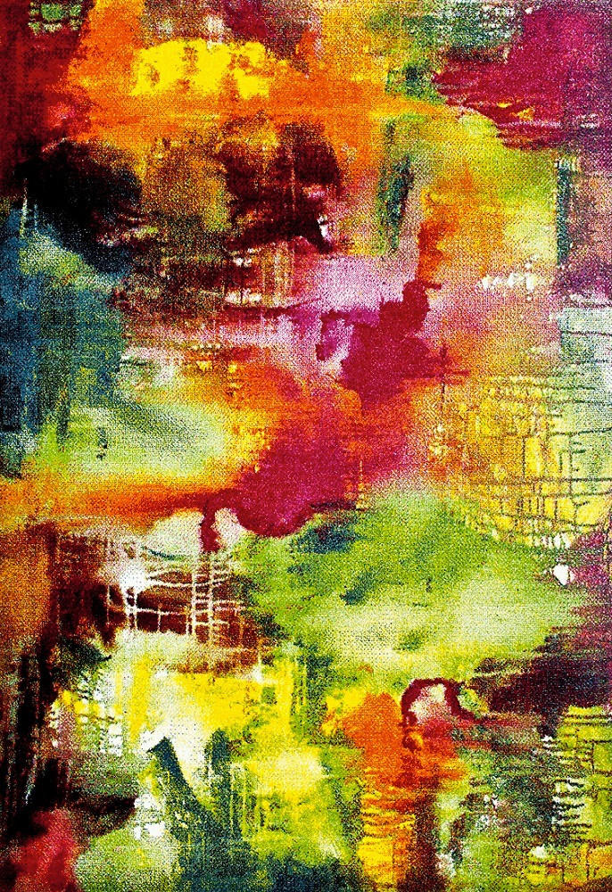 WEBTEPPICH 80/150 cm Belis Multicolor  - Multicolor, KONVENTIONELL, Textil (80/150cm)