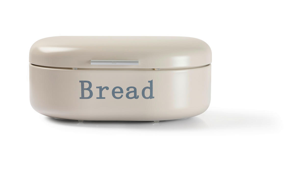 CHLEBNÍK - barvy stříbra/průhledné, Konvenční, kov/plast (33,5/23,5/14,5cm) - Homeware Profession.