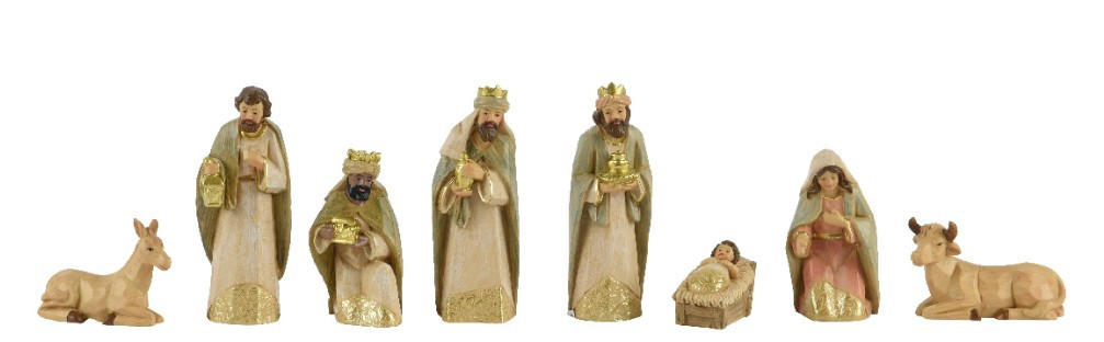 KRIPPENFIGUR - Multicolor, LIFESTYLE, Kunststoff (14,00/7,80/10,30cm) - X-Mas