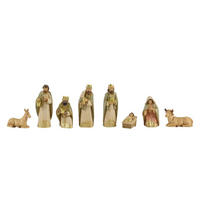 KRIPPENFIGUR - Multicolor, LIFESTYLE, Kunststoff (14,00/7,80/10,30cm) - X-Mas