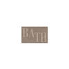 BADEMATTE Braun 80/50/2 cm  - Braun, Basics, Kunststoff/Textil (80/50/2cm) - Esposa