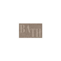 BADEMATTE Braun 80/50/2 cm  - Braun, Basics, Kunststoff/Textil (80/50/2cm) - Esposa