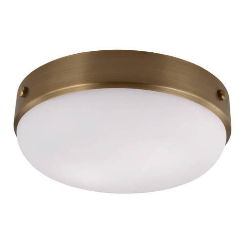 SVJETILJKA STROPNA Elstead Cadence - boje mjeda, Konvencionalno, staklo/metal (33/11.7cm) - Elstead Lighting