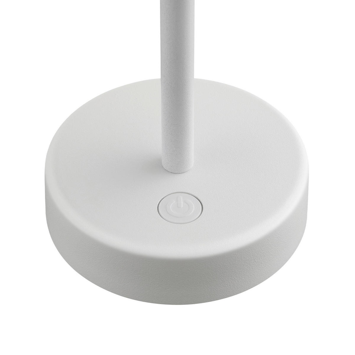 AKKU-TISCHLEUCHTE 16/25 cm   - Weiß, Basics, Metall (16/25cm) - Nordlux