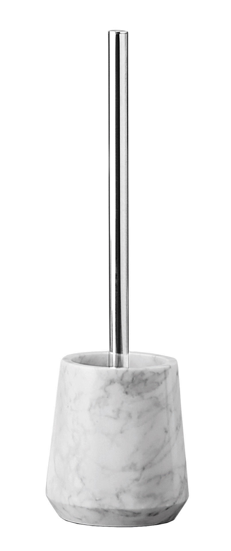 WC-BÜRSTENGARNITUR Metall  Kunststoff   - Basics, Kunststoff/Stein (10,3/39cm) - Kleine Wolke
