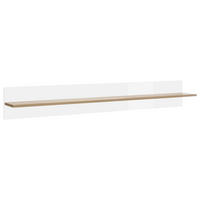 WANDBOARD Holzwerkstoff Weiß, Eichefarben  - Eichefarben/Weiß, Design, Holzwerkstoff (138/20/20cm) - MID.YOU