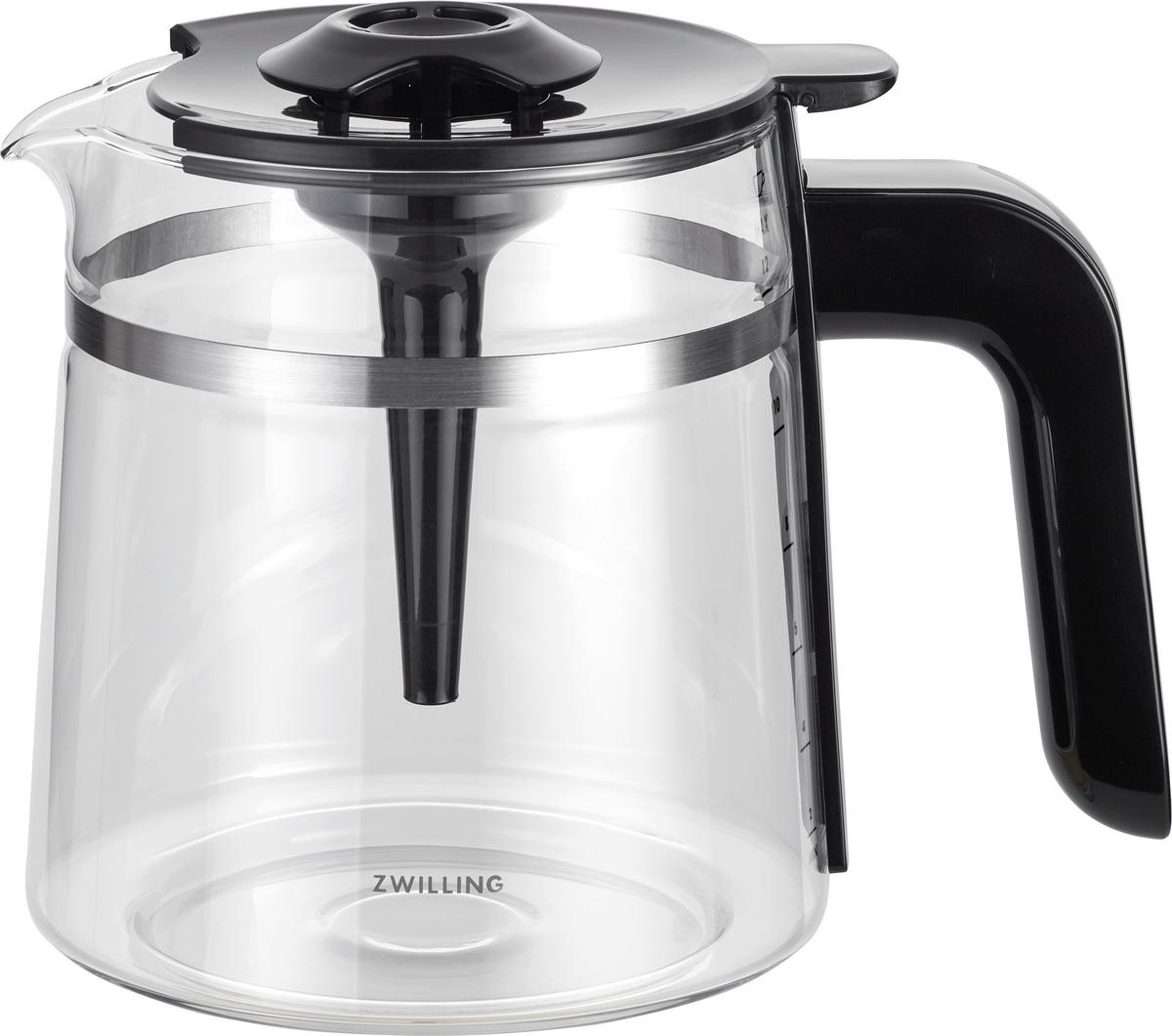 FILTERKAFFEEMASCHINE ZWILLING ENFINIGY BLACK  - Schwarz, Basics, Glas/Kunststoff - Zwilling