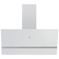DUNSTABZUGSHAUBE CH24180W-20  - Weiß, Trend, Glas/Metall (79,5/74,5–109,5/38,3cm) - Respekta