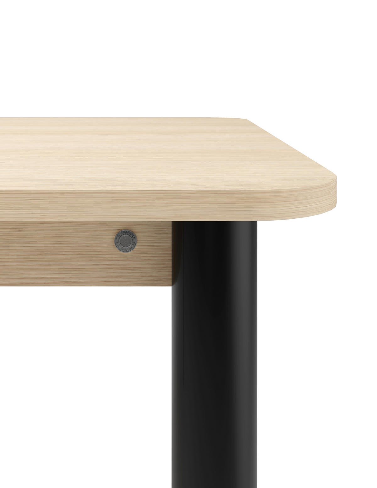 ESSTISCH in Metall, Holzwerkstoff 140/90/76 cm   - Hellbraun/Schwarz, Natur, Holzwerkstoff/Metall (140/90/76cm) - Tom Tailor