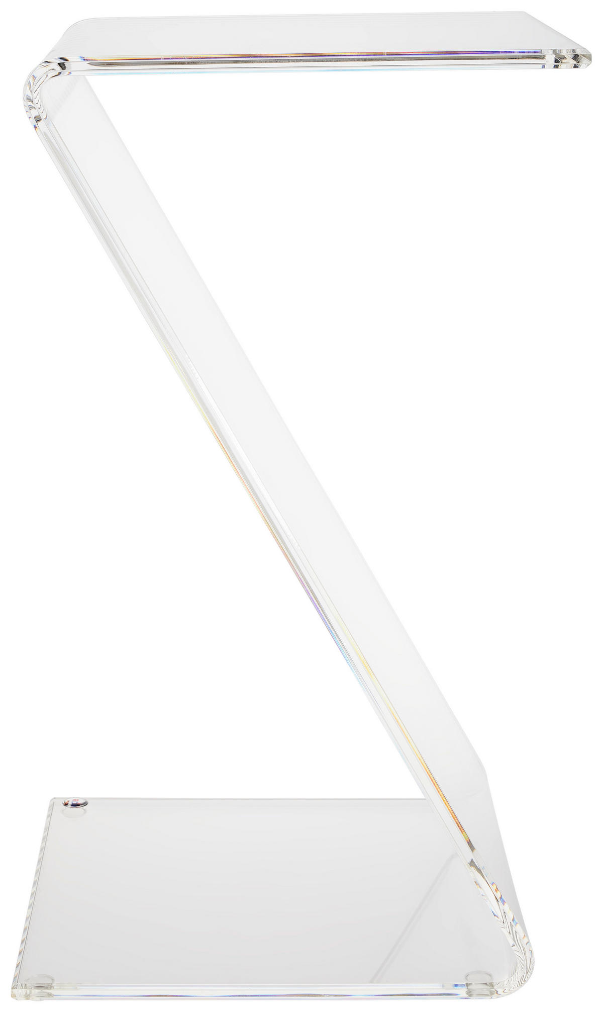 ODKLÁDACÍ STOLEK, čiré, plast, 33/33/60 cm - čiré, Design, plast (33/33/60cm) - Xora