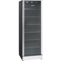WEINKÜHLSCHRANK SCV115G  - Edelstahlfarben, Basics, Metall (65/185/60cm) - SMEG