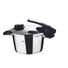 SCHNELLKOCHTOPF Edelstahl 4,5 L - Basics, Metall (22cm) - FISSLER