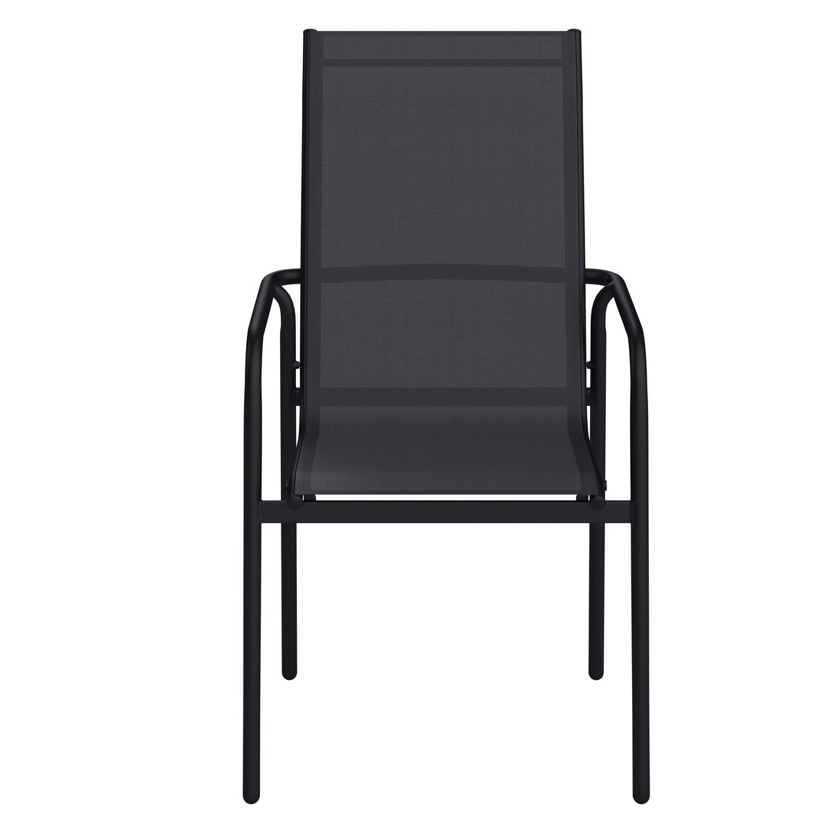 GARTENTISCHGRUPPE Webstoff Stahl  - Grau, MODERN, Glas/Textil (284/204/100cm) - Ambia Garden