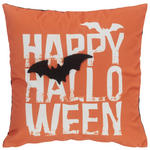 KISSENHÜLLE HELLO 45/45 cm  - Braun, Design, Textil (45/45cm) - Novel