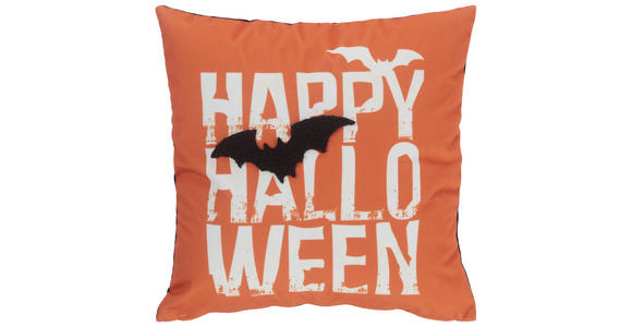 KISSENHÜLLE HELLO 45/45 cm  - Braun, Design, Textil (45/45cm) - Novel