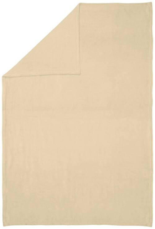 WOHNDECKE 140/190 cm  - Ecru, Basics, Textil (140/190cm) - Novel