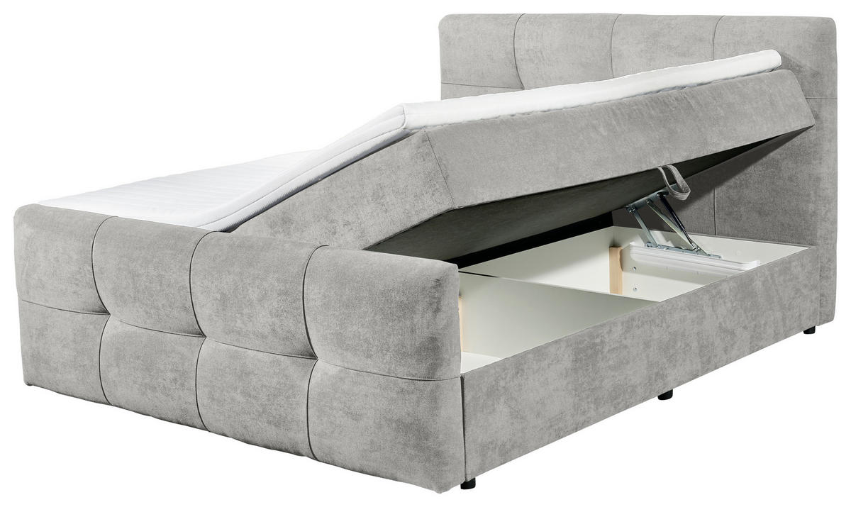 BOXBETT 180/200 cm  in Schlammfarben  - Schlammfarben, Modern, Holzwerkstoff/Kunststoff (180/200cm) - MID.YOU