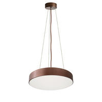 LED-HÄNGELEUCHTE Menkar 40/40/220 cm   - Kupferfarben, Design, Metall (40/40/220cm)