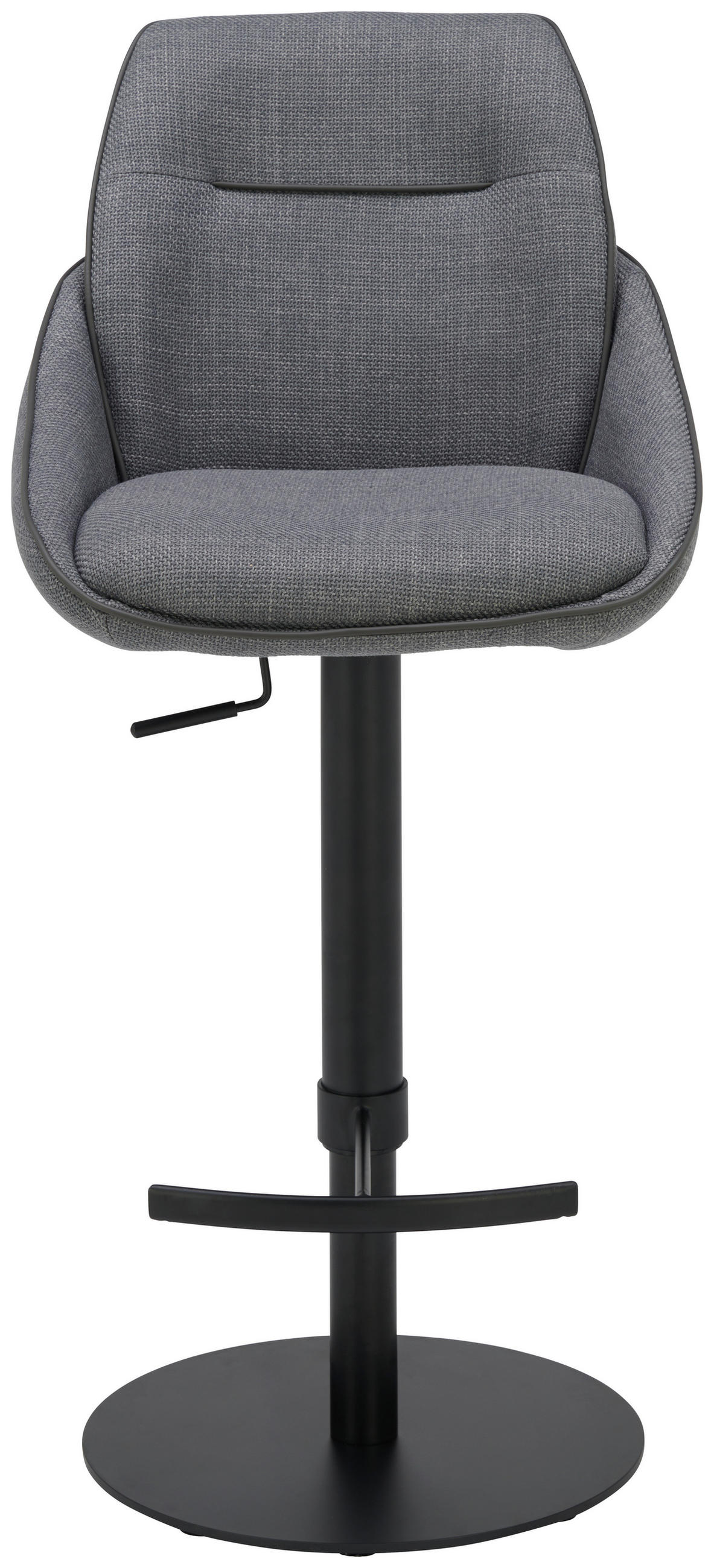 BARPALL i grå, svart  - svart/grå, Design, metall/textil (49/85.5-110/59cm) - Novel