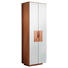 GARDEROBENSCHRANK 72/198/37 cm - Buchefarben/Weiß, MODERN, Glas/Holz (72/198/37cm) - Linea Natura GARDEROBENSCHRANK 72/198/37 cm - Buchefarben/Weiß, MODERN, Glas/Holz (72/198/37cm) - Linea Natura