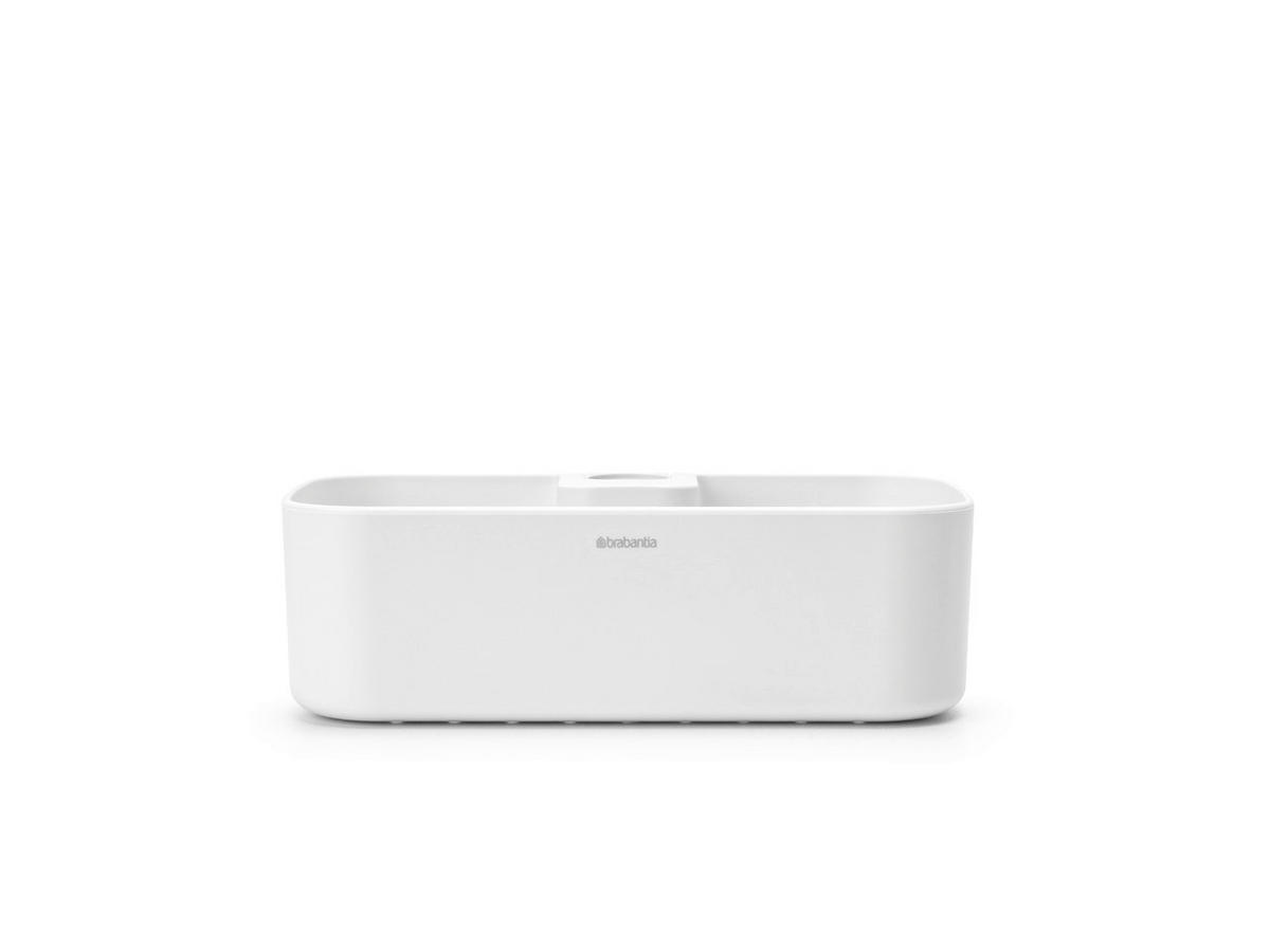KORPA ZA TUŠ KABINU  plastika  - bela, Osnovno, plastika (13,3/7,5/24,4cm) - Brabantia