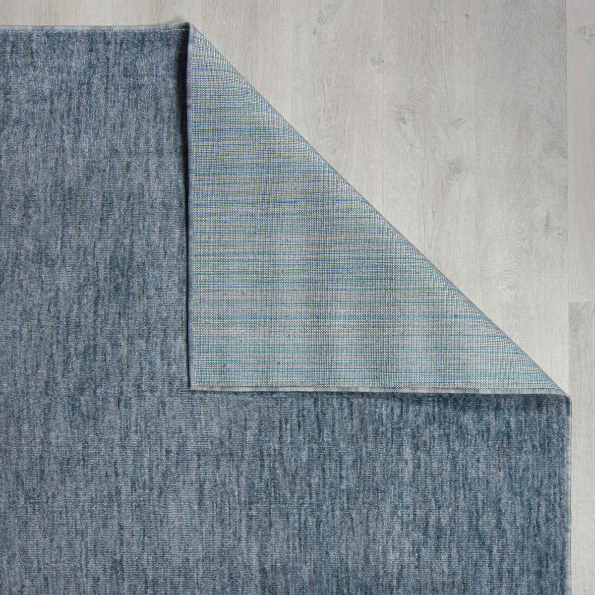 WEBTEPPICH 200/290 cm Fuse Blau  - Blau, KONVENTIONELL, Textil (200/290cm) - Xora