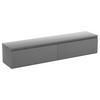 LOWBOARD  in 180/30/33 cm  - Grau, Design, Holzwerkstoff (180/30/33cm) - Boxxx