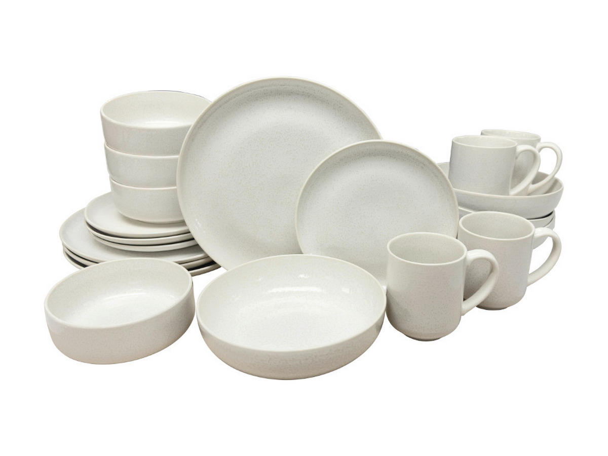KOMBISERVICE Beige Marbella 20-teilig 4 Personen  - Beige, Trend, Keramik - Novel