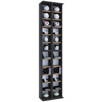 CD-REGAL - Honigeiche/Anthrazit, Design, Holzwerkstoff (42/183/20cm) - MID.YOU