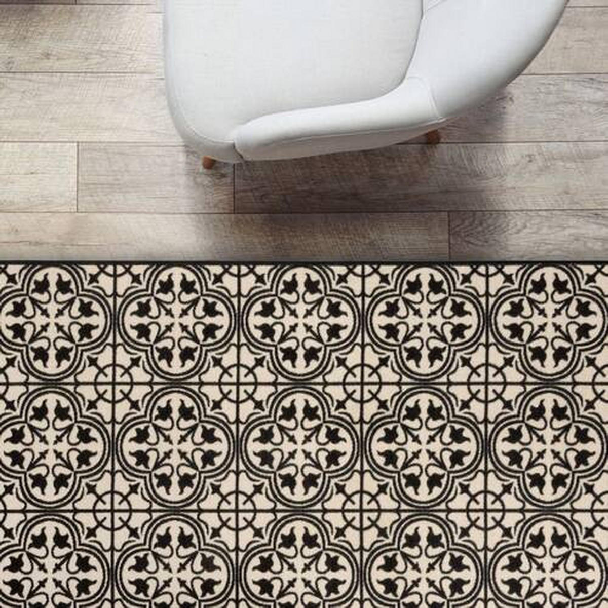 LÄUFER 80/450 cm  - Braun, Design, Kunststoff/Textil (80/450cm) - Novel
