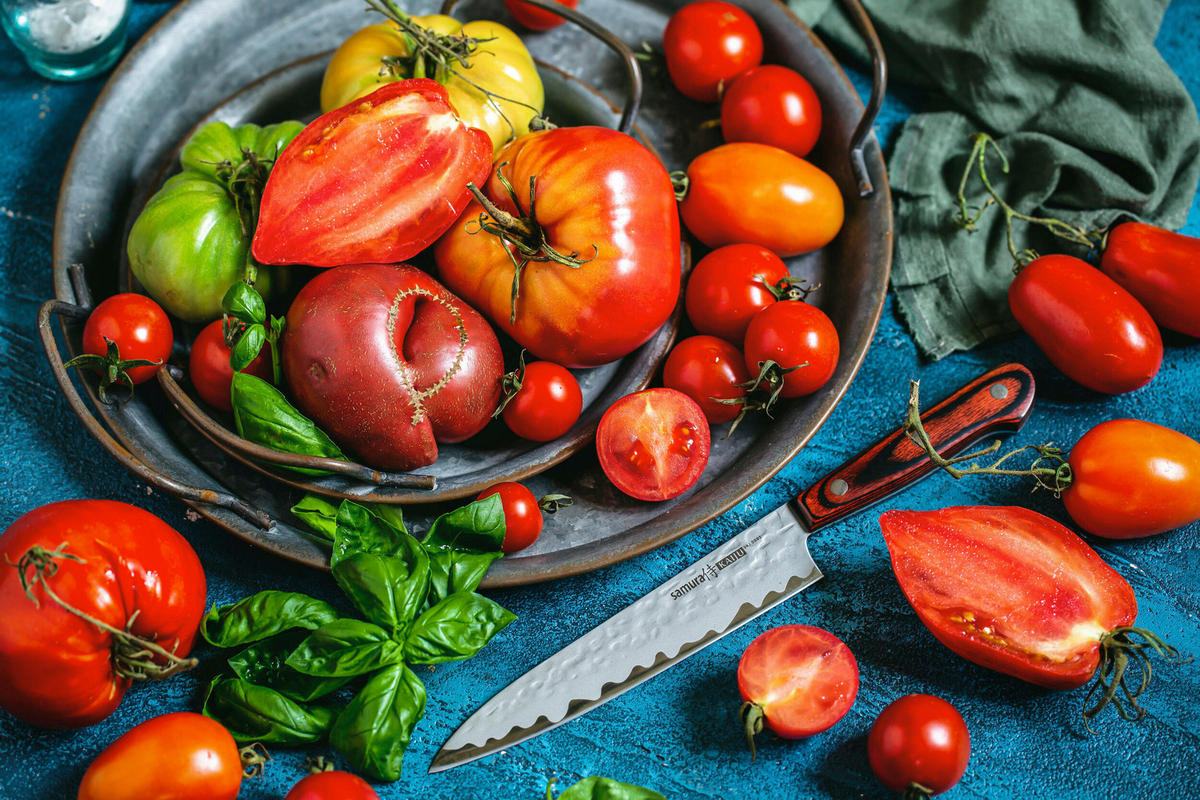 NOŽ UNIVERZALNI  KAIJU 25,9/8,6/3,1 cm           - srebrne boje/smeđa, Basics, drvo/metal (25,9/8,6/3,1cm) - Samura