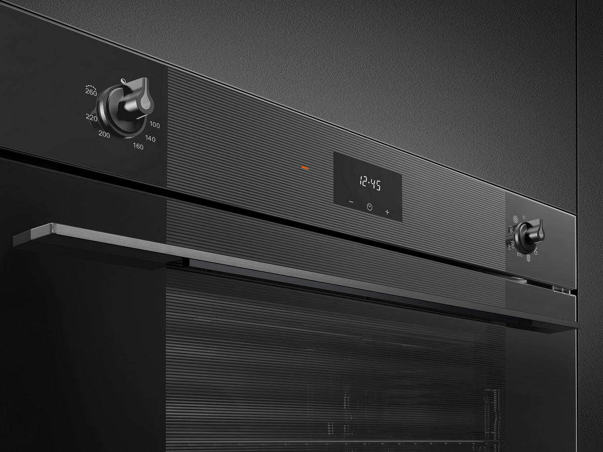 EINBAUBACKOFEN SO5100TB3  - Schwarz, Basics, Glas/Metall (74,6/59,2/57,4cm) - SMEG
