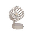 STRAHLER 20,6/12/14,5 cm   - Sandfarben, KONVENTIONELL, Metall (20,6/12/14,5cm) - Novel